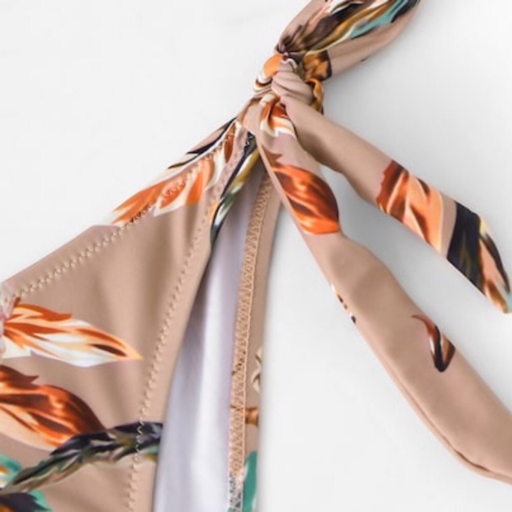 🛍️# 583 Floral Print Bikini - Picture 4 of 4